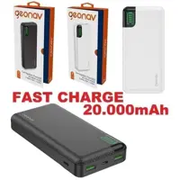 Carregador Portátil Geonav 20000mAh - PB20KWT em oferta na Magazine Luiza