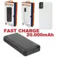 Carregador Portátil Geonav 20000mAh - PB20KWT em oferta