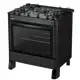 Fogão Automático 5 Bocas Preto em Aço Esmaltec Agata Glass Bivolt em oferta