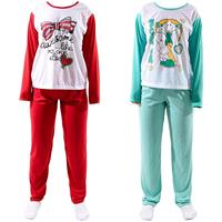 Imagem da promoção Kit 2 Pijama Longo Feminino Variado Estampado