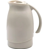 Bule Térmico Plástico de 700 ml, Linha Cuidar, Sanremo, Cor Bege. em oferta