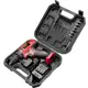 Furadeira e Parafusadeira à Bateria, Mondial, Vermelho, 12V, Bivolt - FPF-06M em oferta
