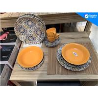 Imagem da promoção Aparelho de Jantar Chá 20 Peças Haus Cerâmica - Redondo Soho Mandala