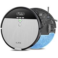 Imagem da promoção ILIFE V8s Robô Aspirador e Mop Combo, caixote do lixo XL de 750 ml, projetado para pisos rígidos e p