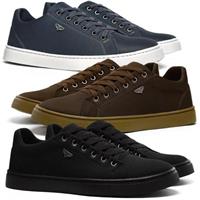 Imagem da promoção Kit 3 Pares Tênis Masculino SapatoFran Skateboard Casual