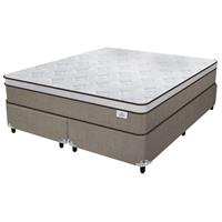 Imagem da promoção Cama Box Queen (Box + Colchão) Plumatex - Molas Ensacadas 63cm de Altura Ilhéus