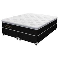 Imagem da promoção Cama Box King (Box + Colchão) Plumatex - de Mola Ensacada 71cm de Altura Magnum Maxx