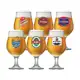 Jogo de Taças de Vidro 380ml 6 Peças - Ruvolo Happy Hour Bélgica em oferta