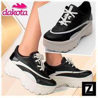 Imagem da promoção Tênis Dakota Kicks Plataforma Feminino