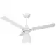 Ventilador de Teto Loren Sid Diplo Lumi M3 - Branco 3 Pás 3 Velocidades 90cm em oferta
