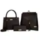 Kit Bolsa Tote Casual + Mochila Conforto + Carteira Feminina - Efigênia Melo em oferta