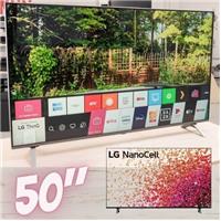 Imagem da promoção  Smart Tv Lg 50" 4k Nanocell 50nano75 3x Hdmi 2.0 Inteligência Artificial Thinqai Smart Magic Google