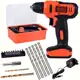 Parafusadeira e Furadeira à Bateria 12V Bivolt LD12SP-BR BLACK & DECKER + Kit de Brocas com 5 Peças em oferta