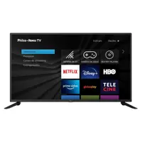 Smart TV 42" Philco Roku LED Full HD - 42G52RCF com App Mobile 3 Hdmi 2 Usb Wifi Dolby Audio em oferta na ShopTime