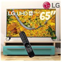 Imagem da promoção Smart TV LG 65" 4K UHD 65UP7550 Wi-Fi Bluetooth HDR Inteligência Artificial Thinq Smart Magic Google