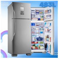 Imagem da promoção Geladeira Panasonic Frost Free 483L NR-BT55PV2X Aço Escovado