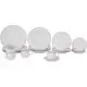 Aparelho de Jantar 20 Peças Schmidt Redondo - Porcelana Filete 57890200070038102359 em oferta