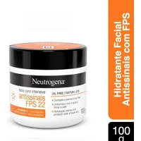 Imagem da promoção Hidratante Facial Antissinais Face Care Intensive FPS 22 Neutrogena 100g