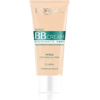 Imagem da promoção Base BB Cream L'Oréal Paris Efeito Matte Cor Clara e Média FPS 50, 30ml