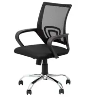 Cadeira de Escritório Diretor Giratória - Preta Office Willet Cosco Home em oferta na Magazine Luiza