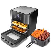 Imagem da promoção Fritadeira Elétrica sem Óleo/Air Fryer Philco - Oven PFR2200P Preto 3,5L com Forno e Timer