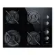 Cooktop 4 Bocas a Gás GLP Consul Vidro Temperado - Preto Acendimento Automático Facilite CD060AE em oferta