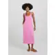 Vestido Midi Decote Redondo Alças Largas Básicos Do Brasil - Hering em oferta