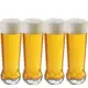 Jogo de Copos de Vidro para Cerveja Transparente 420ml 4 Peças Crisa Bola em oferta