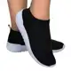 Tênis-Meia Feminino Nylon Elástico Conforto Estilo Moderno - Black Friday - Lee em oferta