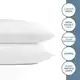 KIT 10 Travesseiros Antialergico 50x70cm 100% Fibra siliconada - COTRIM CONFECÇÕES em oferta