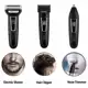 Barbeador Elétrico 3 em 1 Shaver duplo maquina cortar cabelo aparador pelos Com escova de dente - Ke em oferta