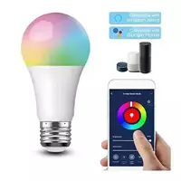 Imagem da promoção Lampada Inteligente Rgb Wifi Led Smart Google Alexa Colorida - R SMART