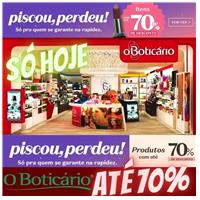 Imagem da promoção Piscou, Perdeu! Até 70% OFF