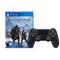 Imagem da promoção Controle para PS4 Sem Fio Dualshock 4 Sony - Sony + God of War Ragnarök para PS4