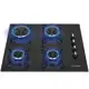 Cooktop 4 Bocas Mondial a Gás GLP Preto - CTG-01 em oferta