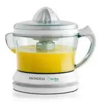 Espremedor de frutas 1,25L dupla rotação Power Turbo Citrus - E-01 - Mondial em oferta na Magazine Luiza