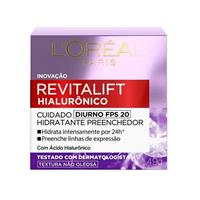 Imagem da promoção Creme Facial Anti-idade LOréal Paris - Revitalift Hialurônico Diurno FPS 20 49g