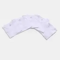 Kit Camiseta Hering Básica Feminina 5 Peças em oferta na Magazine Luiza