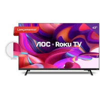 Imagem da promoção Smart TV AOC 43 Polegadas LED Full HD, 3 HDMI, 1 USB, Wi-Fi - 43S5195/78G