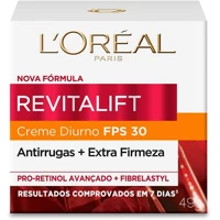 Imagem da promoção Creme Facial Anti-Idade Revitalift Diurno FPS 30 L'Oréal Paris 49g