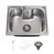 Cuba para cozinha gourmet pia aço inox com acessórios Nawa 50x40 cm pingoo.casa em oferta