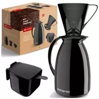 Imagem da promoção Kit Cafe Pratico ECO Garrafa Térmica Suporte Filtro CHÁ Açucareiro de Mesa Cafeteria Coffe Break Cas