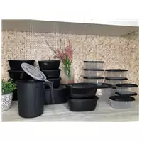 Imagem da promoção kit potes 21 pote plastico hermeticos cozinha bpa free - CASA BELLA