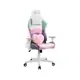 Cadeira Gamer Techni Sport Reclinável Giratória - Lilás Verde e Branca TS42 em oferta