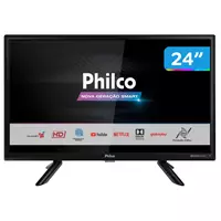 Imagem da promoção Smart TV 24” HD LED Philco PTV24G50SN VA - Wi-Fi 1 HDMI