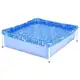 Piscina Infantil Quadrada Estrutural PVC 400 Litros - Mor em oferta