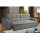 Sofá Retrátil e Reclinável 3 lugares com Molas 2,00m Vegas Suede Cinza Adonai Estofados em oferta