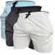 Kit 3 Short de Elastano Dry fit Bermuda de Praia Piscina e Academia - RM Fabrica em oferta