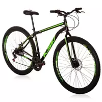 Imagem da promoção Bicicleta Aro 29 Aço Carbono Ksvj Freios A Disco 21 Vel - Ksvj Bikes