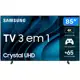 Smart TV 85” UHD 4K LED Crystal Samsung 85CU8000 - Lançamento 2023 Wi-Fi Bluetooth Alexa 3 HDMI em oferta